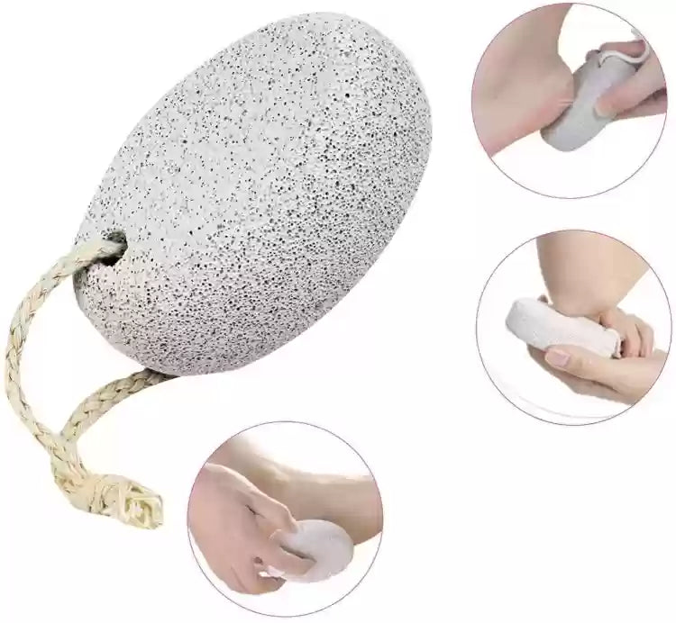 Unisex Oval Shape Stone Foot Heel Scrubber