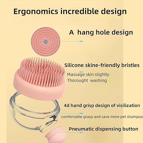 Head Scalp Massager Shampoo Brush