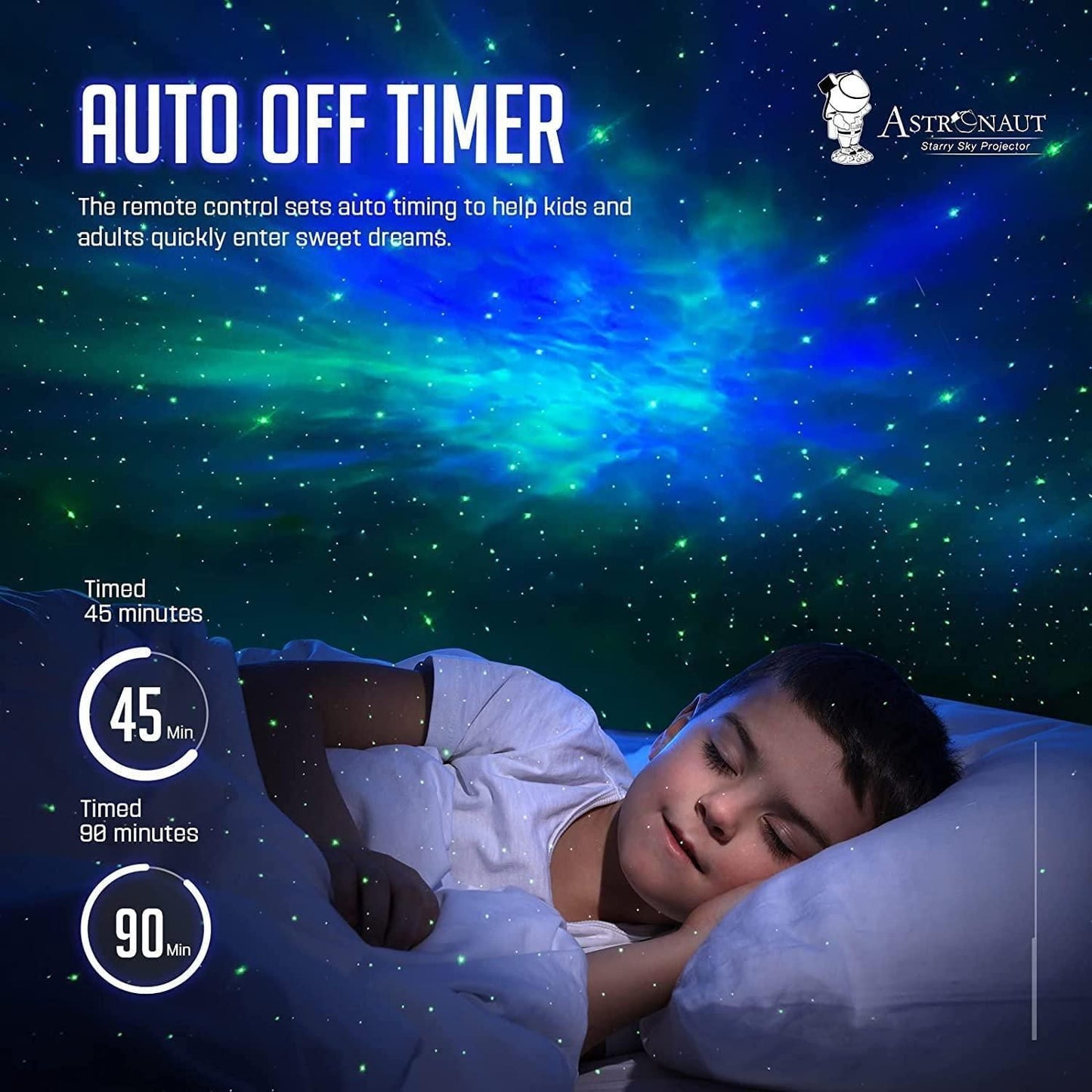 Astronaut Galaxy Starry Sky Projector Nightlight