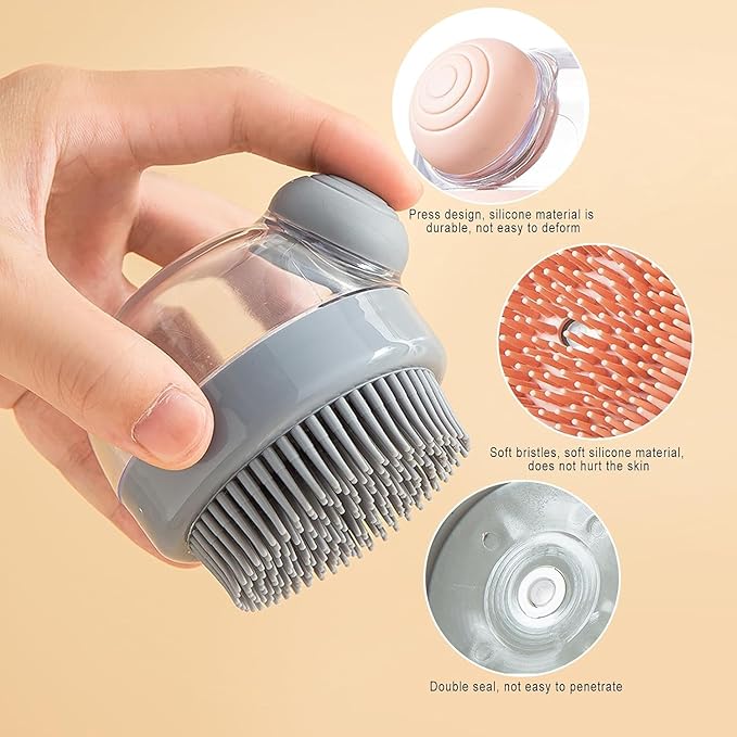 Head Scalp Massager Shampoo Brush