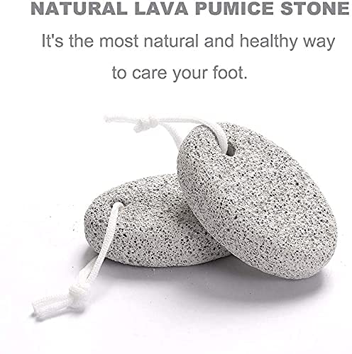 Unisex Oval Shape Stone Foot Heel Scrubber