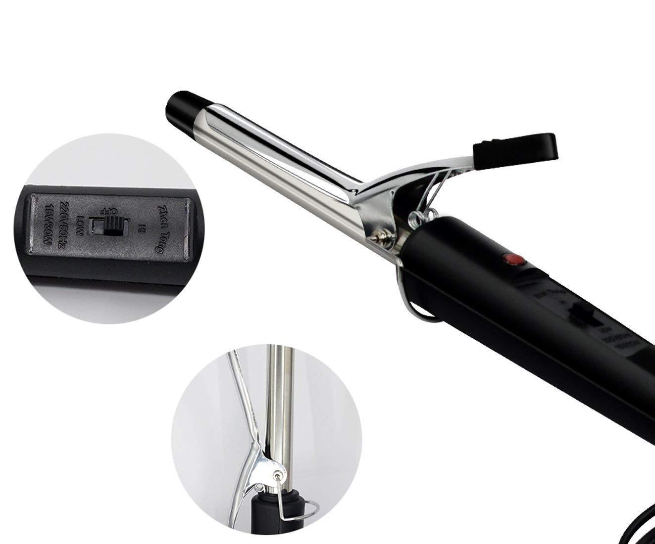 Hair Curling Iron Rod For Women (Black)