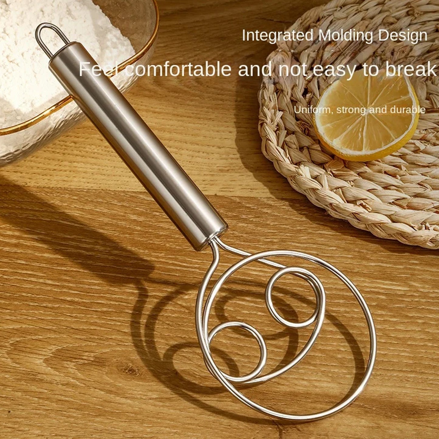 Premium Stainless Steel Dough Blender