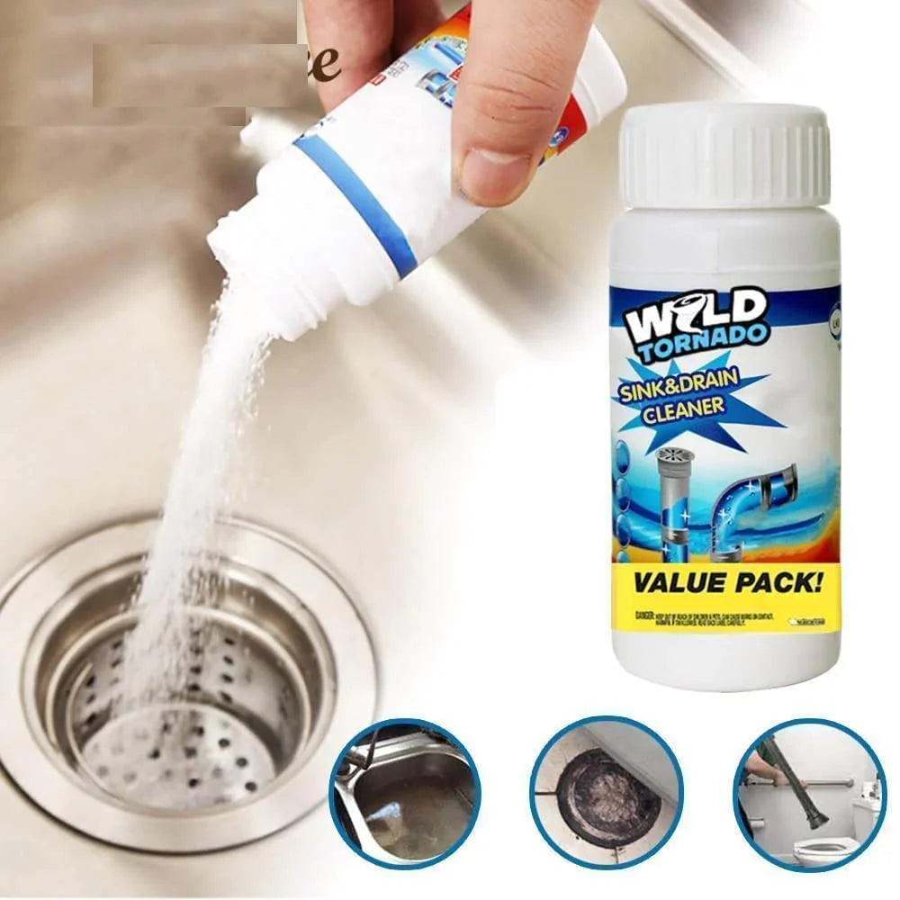 WildTornado™ - Powerful Sink and Drain Cleaner (110 Gm)