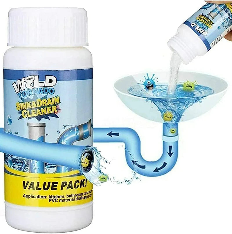 WildTornado™ - Powerful Sink and Drain Cleaner (110 Gm)