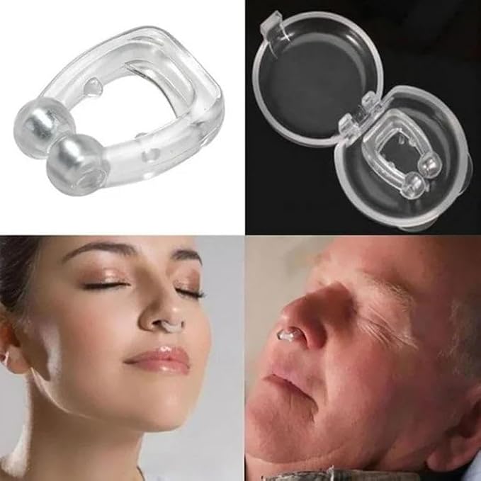 Anti Snoring Magnetic Nose Clip For Both Men & Women